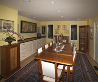 Cabinetry for dining room